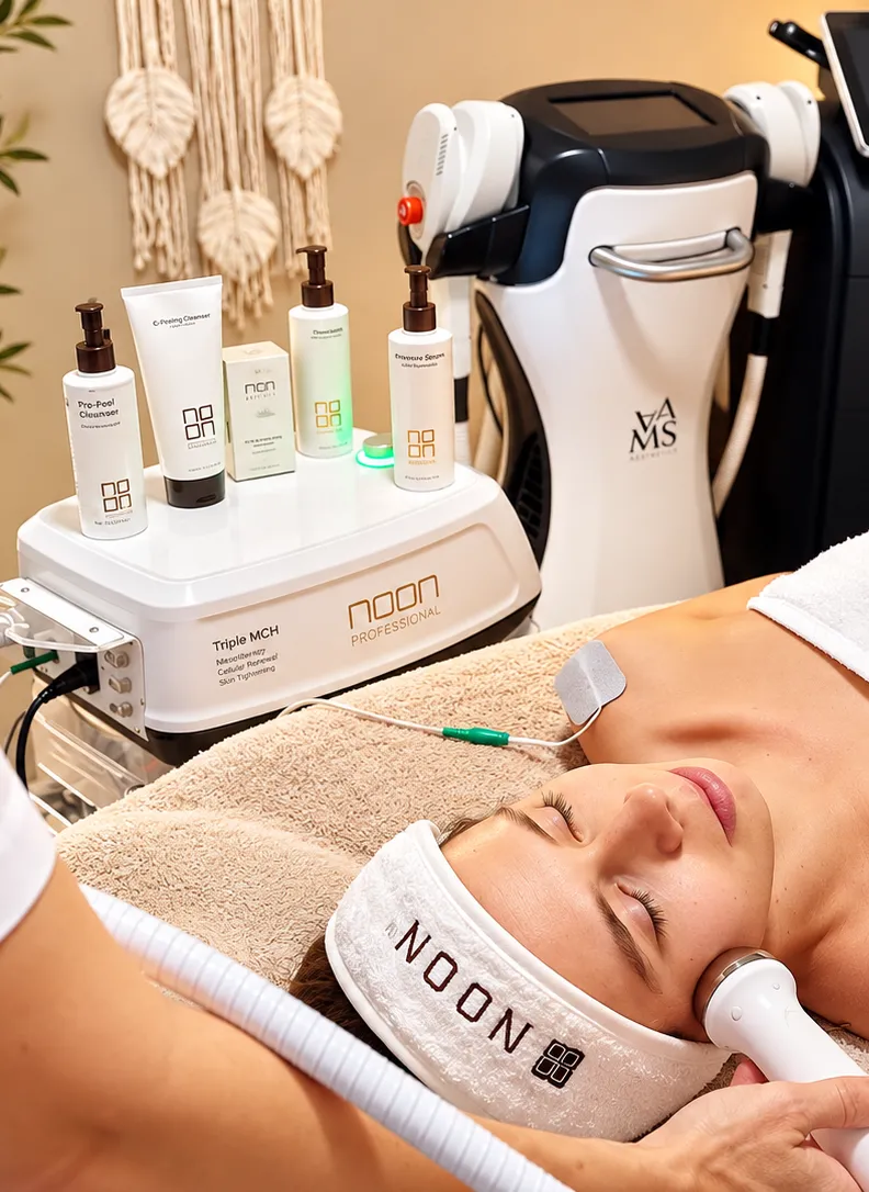 Soin anti-âge premium Triple MCH du visage